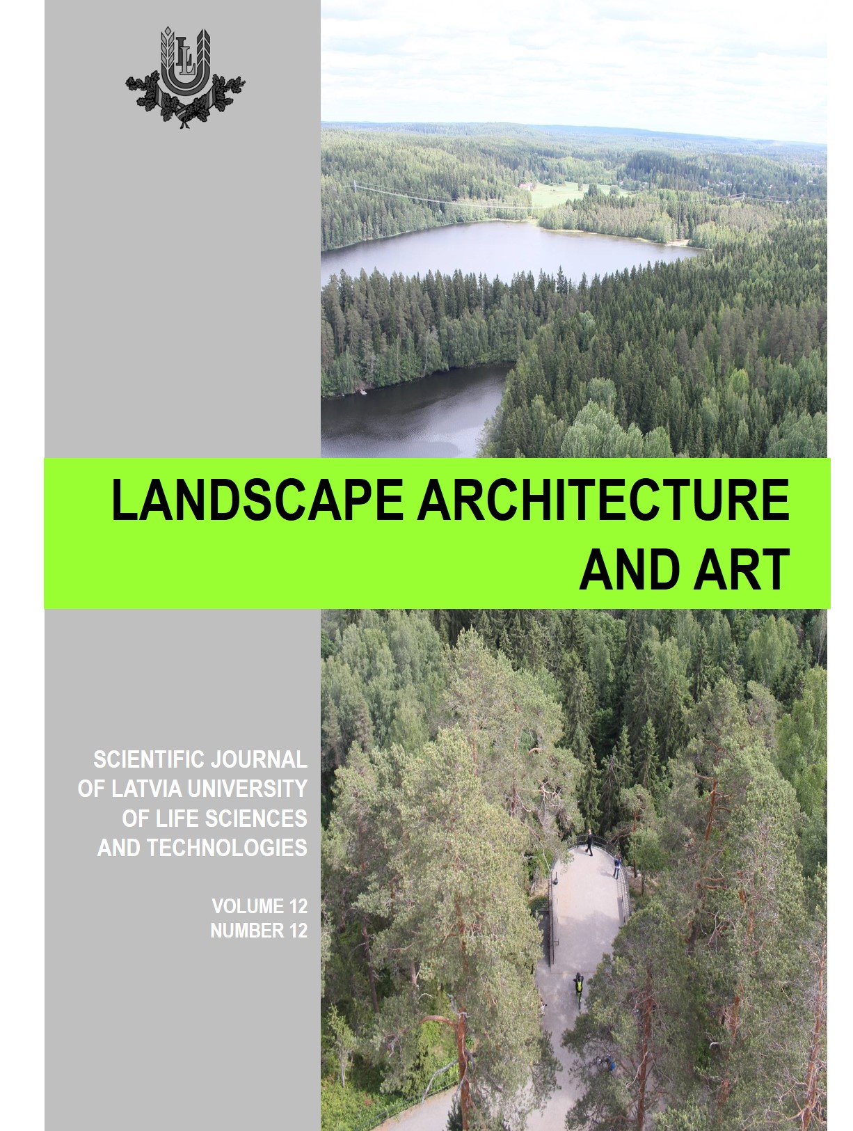 Landscape Architecture and Art, Volume 12, Number 12