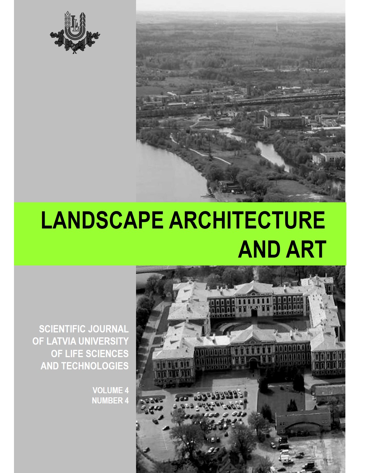 					View Vol. 4 No. 4 (2014): Landscape Architecture and Art, Volume 4, Number 4
				